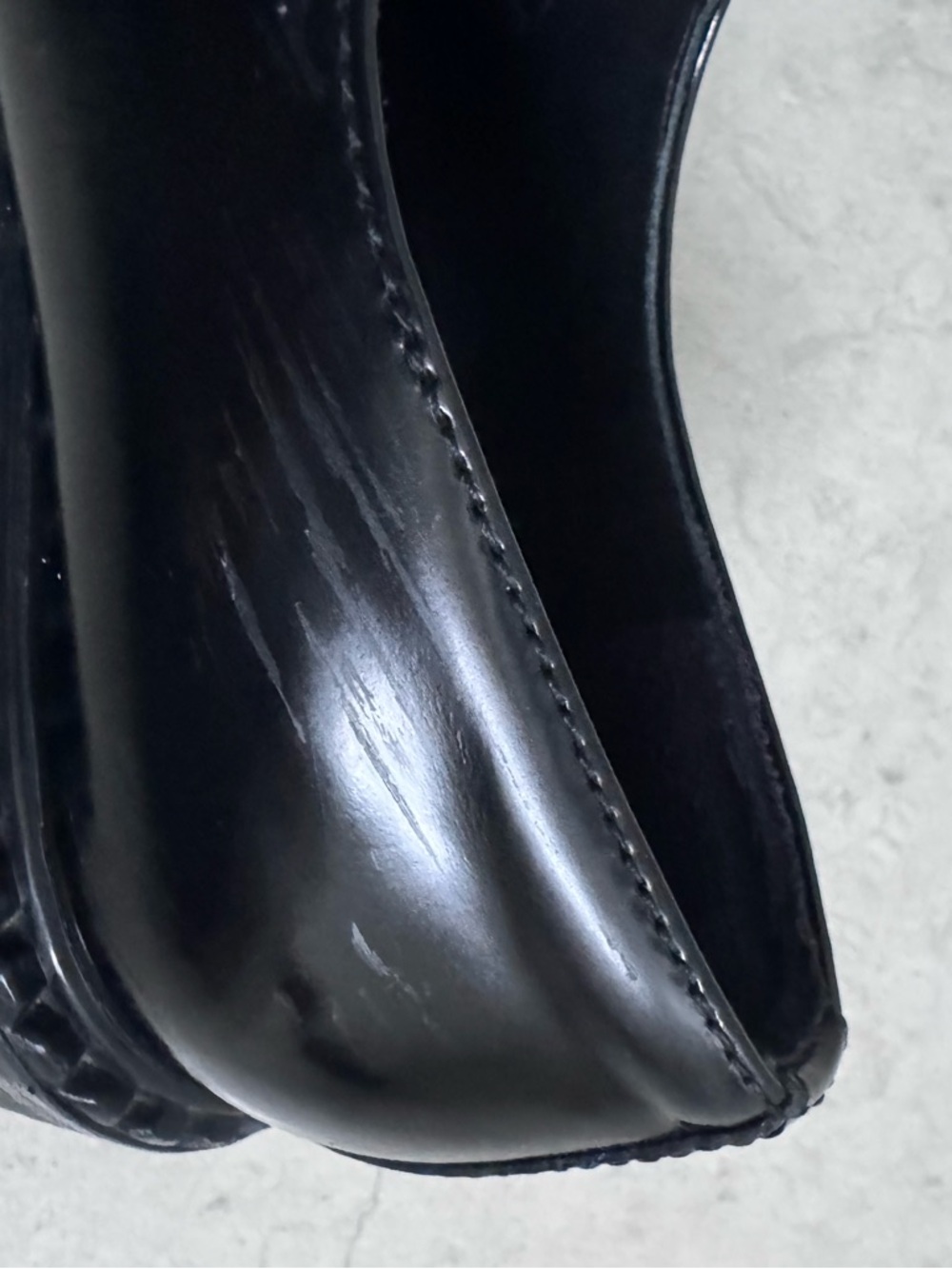 Prada women’s black brushed loafers size IT 36/US 6 with box - Picture 16 of 17